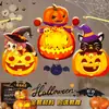 Presentes de Halloween, Artesanato DIY, Lanternas de Mão Luminosas, Decorações de Lanterna de Abóbora de Halloween, Presentes Assustadores