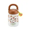 Termo de Acero Inoxidable 316 Taza de Dibujos Animados Estudiante de Primaria Niños Escolares Taza de Agua Portátil Linda Taza de Regalo Botella de Agua para el Hogar