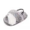Pantuflas de Felpa para Bebé de Verano para Niña, Pantuflas de Felpa de Moda Casual para Bebé, Zapatos Suaves para Interior para Niños Pequeños 2702