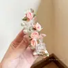 Gomas para el pelo de cordón de teléfono de dopamina, Cuerdas para el pelo dulces para niños, Gomas para el pelo que no dejan marca, Bandas de goma duraderas de alta elasticidad, Accesorios para el pelo