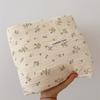Toalla de gasa de algodón puro de Amazon, manta de hilo de doble capa, clase A, manta para la siesta del bebé, toalla de baño absorbente, estilo Ins, transfronterizo