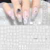 Outono e Inverno Floco de Neve de Natal Adesivos para Unhas Atacado Árvore de Natal Branca Recortada Unha Usável Adesivo de Unha Adesivos Decorativos