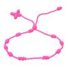 Pulseira de Amizade Quente Multicor Transfronteiriça Cordão de Mão de Amizade Pai-Filho Pulseira de Corda Vermelha para Adolescentes Masculinos e Femininos