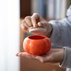 Tarro de Té de Caqui Cerámica Todo Sale Bien Sellado Caja de Dulces de Caqui Recuerdo de Boda Caqui Fragante Caja de Regalo de Caqui