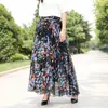 2023 Novo Vestido Feminino Chiffon Saia Boêmia Grande Swing Saia Fábrica Atacado Senhoras