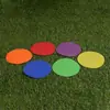 Disco Marcador Plano, Tapete Marcador de Futebol, Disco Marcador de Treinamento de Futebol, Objeto Marcador, Marcador de Ponto de Referência, Linha Marcadora de Quadra de Tênis