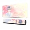 Alfombrilla de ratón April is your lie April gentleman shh palacio Kaoru borde de bloqueo antideslizante alfombrilla de ratón con borde envuelto
