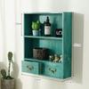 Zakka gaveta de madeira desktop sundries pequeno objeto caixa de armazenamento armário de madeira de madeira conjunto de chá de armazenamento