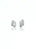 Brincos de Argola Cruzados de Luxo Leve para Mulheres, Elegantes e Sofisticados, Estilo Minimalista, Nova Joia de Orelha Versátil e Exquisite