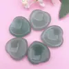 Piedra de masaje con forma de corazón de ágata de cristal natural transfronteriza de 30 mm, piedra con forma de corazón para aliviar la preocupación, piedra de masaje para el pulgar con forma de corazón al por mayor
