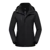 Ropa de Carga para Exteriores Tres en Uno Mono de Dos Piezas para Hombres y Mujeres Chaqueta Gruesa Cálida de Forro Polar