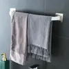 Estante para Toallas sin Taladro Estante para Toallas de Baño Gancho Estante Colgante para Baño Barra para Toallas de Inodoro Barra Colgante Estante de Almacenamiento Montado en la Pared
