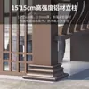 Nuevo Cenador de Estilo Chino del Fabricante, Pabellón de Aleación de Aluminio de Cuatro Esquinas con Doble Techo, Pabellón Paisajístico de Cuatro Esquinas para Patio, Villa, Parque, Edificio Antiguo