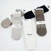 Envío Gratis Calcetines de Invierno para Mujer Encaje Aromaterapia Antibacterianos Calcetines Malolientes Calcetines de Algodón de Oreja Color Sólido Algodón Peinado Calcetines Anti-Pilling