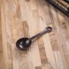 Colher de pó de fruta colher medidora de grãos de café de plástico colher de material pequeno colher com cabo longo colher de haste agitadora colher de tempero para loja de milk tea geleia colher de leite em pó