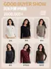 Año del Zodiaco Caballo Pequeño Bordado Caballo Pequeño 2026 Nuevo Rojo Ropa de Año Nuevo Camiseta de Manga Larga Camiseta Básica para Mujer Moderna