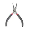 Pinzas de Punta Fina 4.5 pulgadas Curvas Redondas Sin Dientes Multifuncionales Pinzas para Manualidades DIY Pinzas Mini Pinzas para Joyería Pinzas para Alambre de Joyería