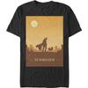 Camiseta Masculina Solta Clássica Retro de Comércio Exterior para Filmes