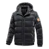 Moda de Comércio Exterior Roupas Acolchoadas de Algodão com Capuz Masculino Novo Inverno Casaco de Inverno Espessado Quente Moderno Solto Jaqueta Acolchoada de Algodão
