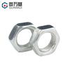 O zinco branco chapeou o tampão de parafuso fino da porca de hexágono do dente fino galvanizado a porca nova do filamento do dente M7M8M10M12