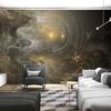 3D céu estrelado mural estilo nórdico papel de parede ktv bar internet bar restaurante pano de parede quarto das crianças proteção ambiental pano de parede