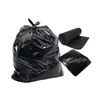 Bolsas de basura grandes negras 90x110 70x110 50x60 65x100 bolsas de basura gruesas de boca plana para exportación