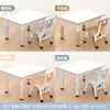 Mesa de Estudo Infantil, Conjunto de Mesa e Cadeiras para Jardim de Infância, Altura Ajustável, Uso Doméstico, Escrita, Rabiscos, Desenho, Brinquedos de Educação Infantil para Bebês