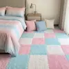 Alfombra para dormitorio, decoración de habitación, alfombra cuadrada de felpa, alfombrado completo para sala de estar, alfombrilla para mirador, alfombrilla de suelo tatami, alfombra para mesita de noche