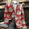 Sitio independiente transfronterizo Amazon TEME traje de pana para hombre de manga larga con doble bolsillo
