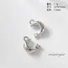 Colgante Encanto Estrella de Cinco Puntas Luna Incrustaciones de Circonita Cúbica Aleación Simple para Collar Pulsera Pendientes etc. Accesorios