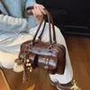 Bolso Casual Retro Popular Transfronterizo para Mujer 2025 Nuevo Más Vendido Bolso de Hombro de Gran Capacidad Bolso Versátil de Axila