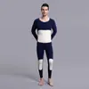 Ropa interior térmica de terciopelo con forro polar, engrosada, sin costuras, ajustada, ropa de otoño, pantalones largos, parche interior, traje de pareja, hombre