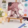 Genshin Impact Pintura al Óleo Digital DIY Dios del Agua Furina Animación Bidimensional Periférico Caricatura Pintura Decorativa Pintada a Mano Venta al por Mayor