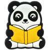 Adesivo Macio de Panda Fofo Transfronteiriço PVC Acessórios de Joia Plana Infantil Grampo de Cabelo Faixa de Cabelo Acessórios DIY