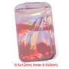 Saco ziplock de jóias de fábrica Colar de brincos a laser de impressão arco-íris saco de embalagem saco de embalagem saco de vedação espessado