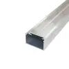 Tubo de aleación de aluminio 6063 tubo de aluminio tubo de pared delgada tubo ranurado tubo plano de aluminio tubo con forma especial tubo telescópico corte a longitud fija descuento