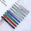 Bolígrafos de Firma para Reuniones de Oficina Transfronterizas, Bolígrafos de Regalo Promocional, Bolígrafos de Firma Empresarial, Bolígrafos a Base de Agua, Múltiples Colores Disponibles, Impresión de Logo Disponible