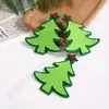 Adornos de fieltro personalizables para árbol de Navidad decoraciones de fiesta colgantes de manualidades de tela no tejida colgantes de árbol de Navidad de fieltro transfronterizos