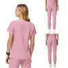 Produto transfronteiriço mais vendido da Amazon: conjunto de uniforme para centro de saúde, uniforme de trabalho de enfermagem de manga curta, traje de uniforme para médico de beleza