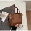 Bolso Único de Bloques de Color Tipo Cubo para Mujer, Nuevo Modelo Primavera 2026, de Alta Calidad y Estiloso, Bolso de Hombro y Cruzado Súper Moderno