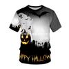 Camiseta para Hombre, Ropa Y2K, Cómics, Camiseta de Halloween, Fantasma