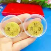 Pegatinas para Teléfono Móvil de Princesa con Lámina Dorada de Riqueza y Tesoro, Por Favor Hazte Rico, Asuntos de Dinero, Buen Caqui, Regalos