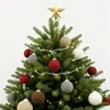 Bolas de Crochê de Natal Novas Transfronteiriças da Amazon, Bolas de Natal de Lã, Bolas de Tricô, Enfeites Pendurados para Decoração de Árvore de Natal