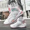 Zapatos de baloncesto para niños medianos y grandes, estudiantes y adolescentes, botas de combate reales, zapatillas deportivas con sonido de fricción, zapatos modernos para hombre, zapatillas para correr