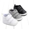 Zapatos de bebé de caña alta suela blanda piel sintética para bebé doble velcro casual para bebé y niño pequeño venta al por mayor 2745