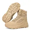 Nuevas Botas Tácticas Transpirables de Gran Tamaño Transfronterizas, Especiales para Senderismo al Aire Libre, Botas de Combate de Entrenamiento Resistentes al Desgaste, Botas Militares de Caña Alta