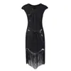Vestido de Noche Retro de los Años 20 Estilo Caliente de Amazon Gatsby Flecos Lentejuelas Sin Mangas