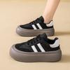 Desun Shoes Feminino 2025 Primavera Novos Sapatos Brancos Respiráveis Femininos Estilo Coreano All-match Sola grossa Esportes Tênis Casuais Sapatos da Moda