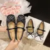 Zapatos Mary Jane de Lunares para Mujer 2026 Nuevo Estilo de Primavera con Tacón Oculto, Moño, Correa Única, Adecuados para Combinar con Faldas