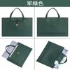 Bolso de mano nuevo de cuero bolsa para portátil bolso de mano de PU almacenamiento plano maletín macbook12pro13.3air